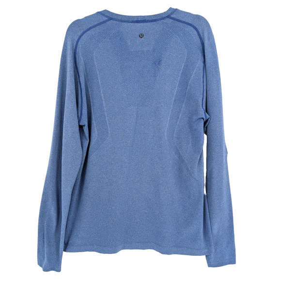 Lululemon Mens Blue Metal Vent Tech Shirt Active Athleisure Outdoor Layering LG - Picture 3 of 10